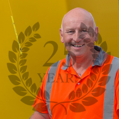 Steve Ward Completes 25 Years Service